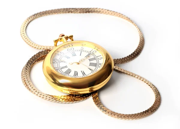 Beautiful Vintage Pocket Watch Collector Treasury — Stock Photo, Image