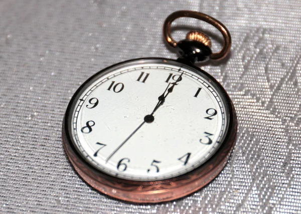 Belo Relógio Bolso Vintage Tesouro Colecionador — Fotografia de Stock