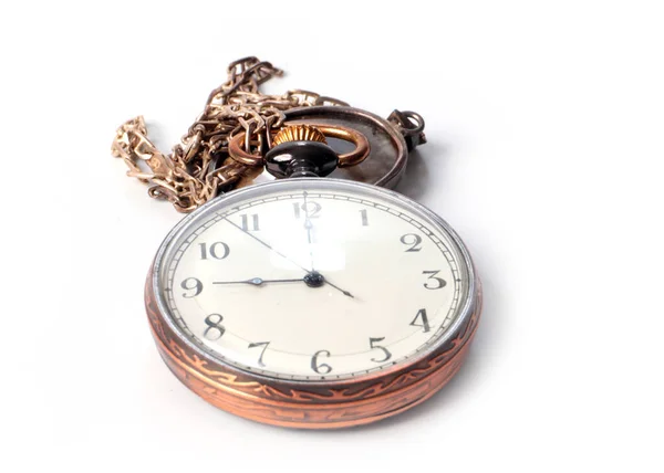 Beautiful Vintage Pocket Watch Collector Treasury — Stock Photo, Image