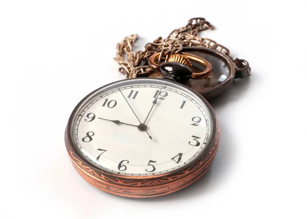 Beautiful Vintage Pocket Watch Collector Treasury — 스톡 사진