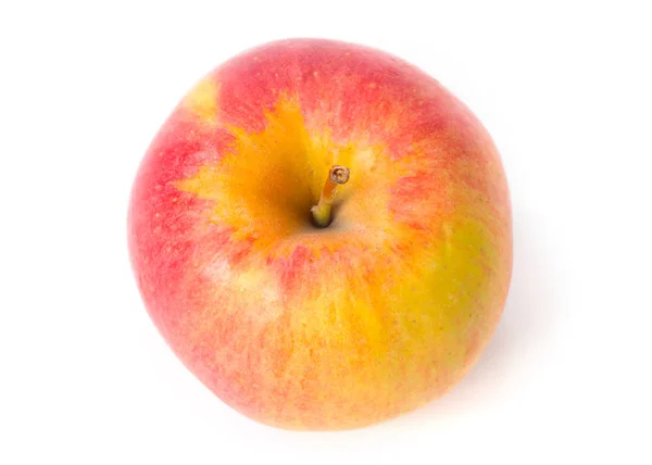 Güz Hasadının Bir Parçası Olarak Olgunlaşmış Kırmızı Elma — Stok fotoğraf