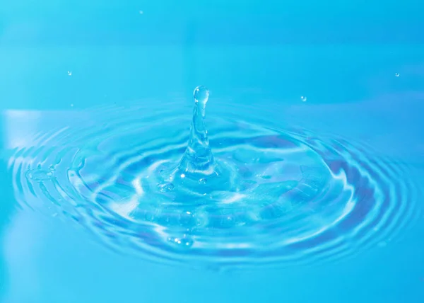 Fancy Patterns Surface Liquid Drop Water Hit — Stock fotografie
