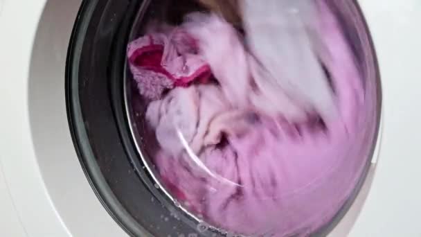 세탁기 드럼의 — 비디오