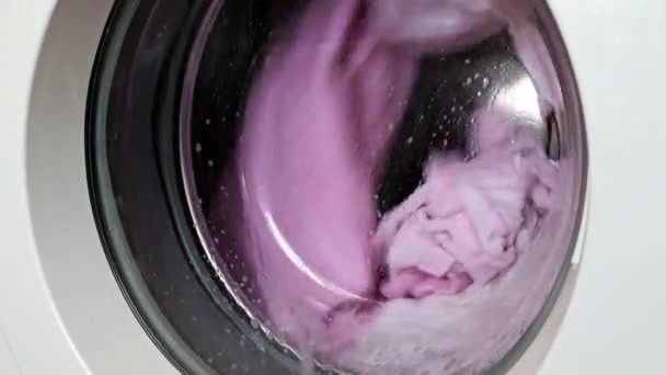Rotation Washing Machine Drum — Stock Video
