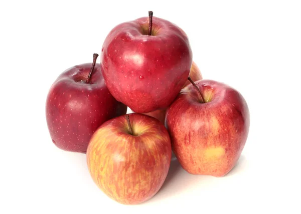 Bunch Ripe Fresh Apples Part Autumn Harvest — Stock Photo, Image