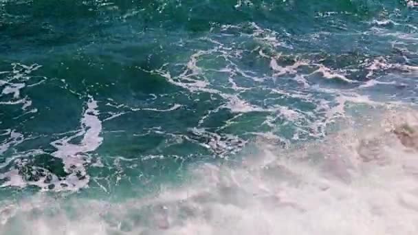 Vagues Tempête Mer Surface Mer — Video
