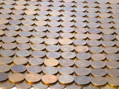 Ticaret sisteminin bir parçası olarak Rus rublesi metal paralar