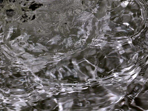 Всплески Волны Поверхности Быстрый Поток Чистой Кипящей Воды — стоковое фото