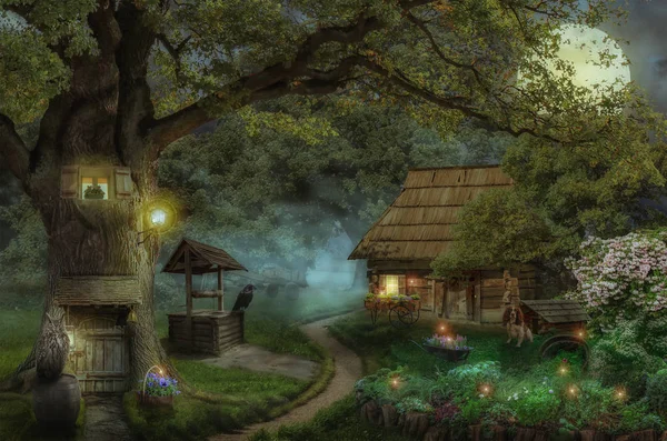 Ormandaki peri masalı evi
