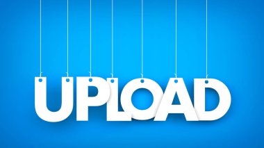 Word Upload işareti dizeleri asılı