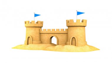 Sandcastle mavi bayraklı