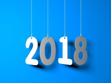 Mavi zemin üzerine beyaz numarası.