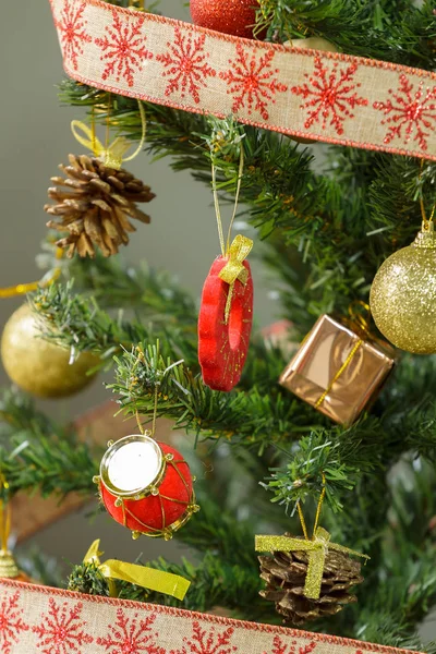 Décoration d'arbre de Noël — Photo