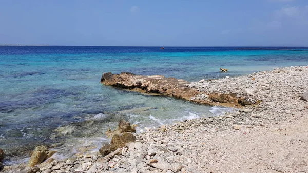 Vista Costera Playa Bonaire Imagen De Stock