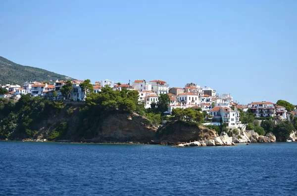 スキアトス島のギリシャの島 — ストック写真