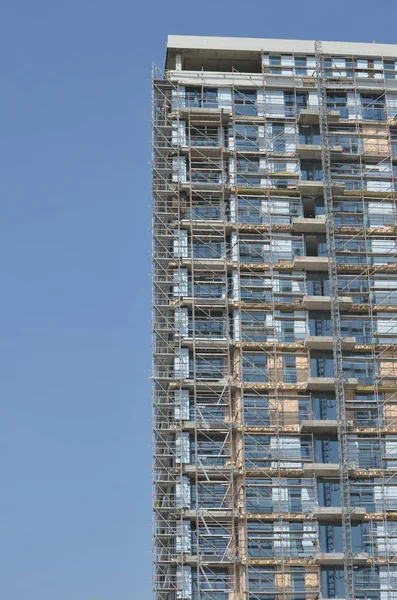 Gebouw in aanbouw — Stockfoto