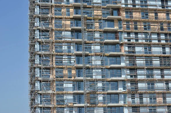 Gebäude im Bau — Stockfoto