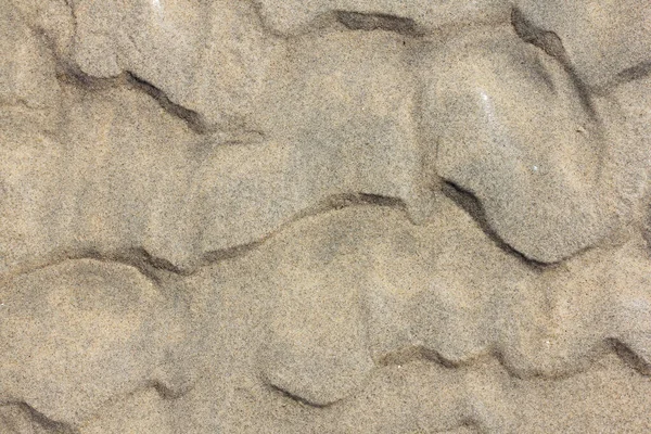 Wavy Pattern Beige Sand — Stock Photo, Image