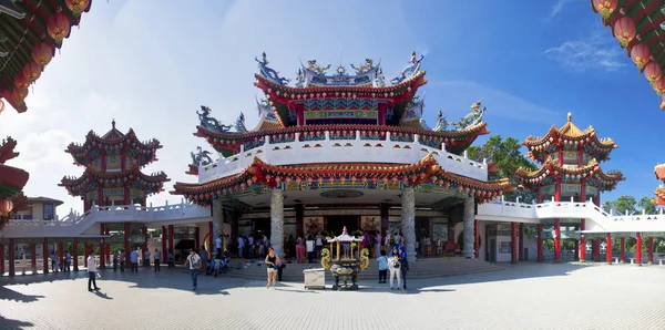 Detalj av det kinesiska templet Kuala Lumpur — Stockfoto