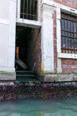 Venedik, İtalya için su üzerinde bina 