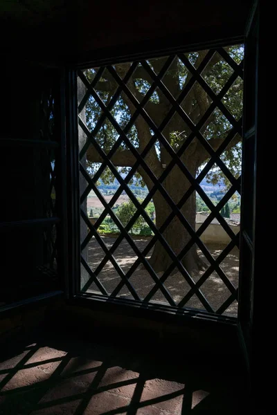 Перегляд Тоскана Межами Вікна Денний Час — стокове фото