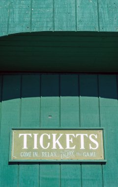 Bilet gişesi beyzbol Park