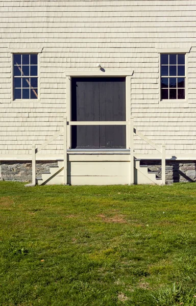 Edifício Fazenda Temporada Outono Newport — Fotografia de Stock