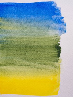 Arka plan olarak soyut suluboya resim