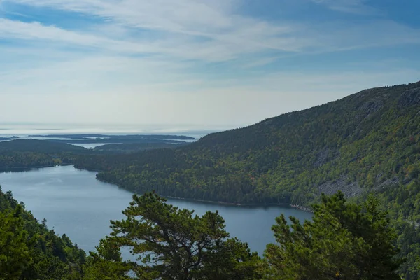 View Top Mountain Acadia National Park — Stock Photo, Image