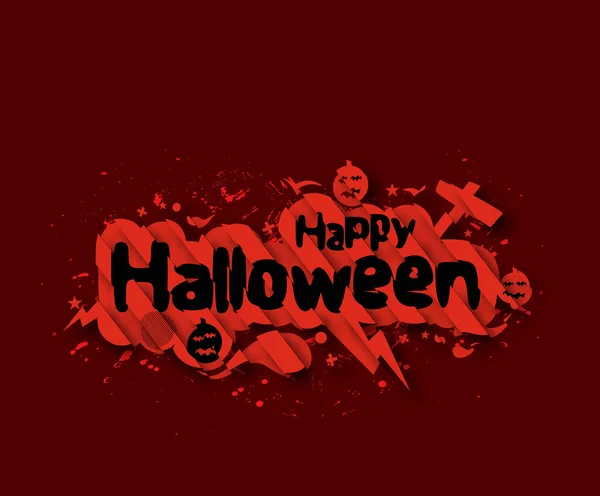Happy Halloween Hintergrund — Stockvektor