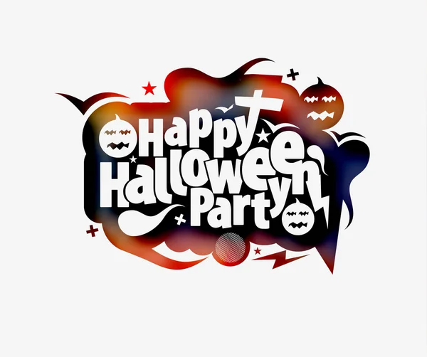 Feliz halloween fondo — Vector de stock