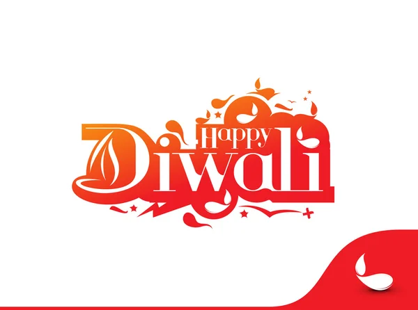 Happy diwali tło — Wektor stockowy