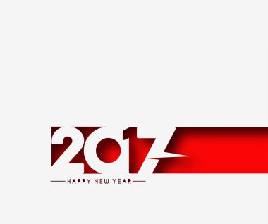Mutlu yeni yıl 2017 arka plan