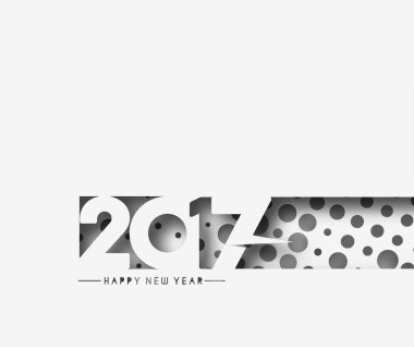 Mutlu yeni yıl 2017 arka plan