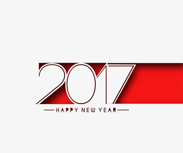 Happy New Year 2017 bakgrund — Stock vektor