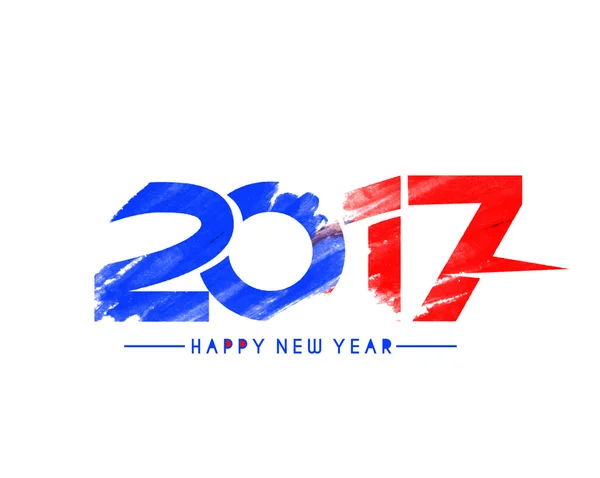 Frohes neues Jahr 2017 Hintergrund — Stockvektor