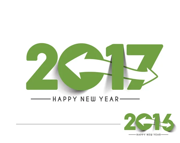 Happy New Year 2017 Context — Vector de stoc
