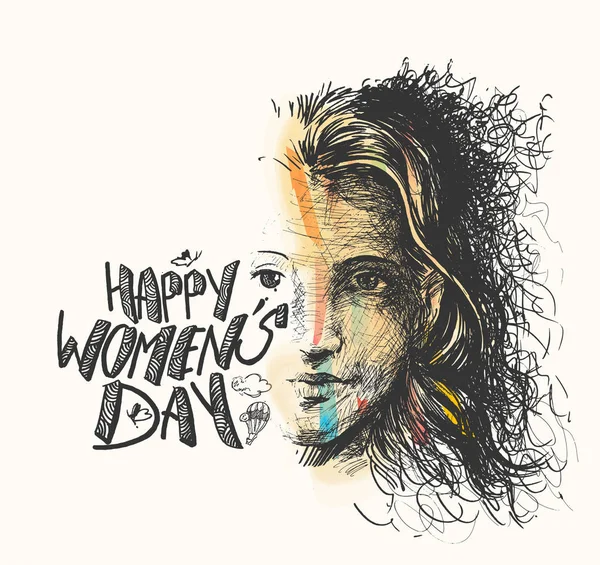 women's day drawing poster | happy women's day | International women's day  drawing easy | 8 march - YouTube