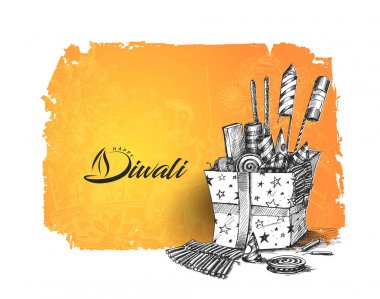 Diwali Diwali hediye için kraker