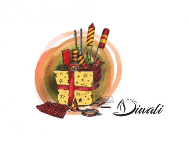 Diwali Diwali hediye için kraker
