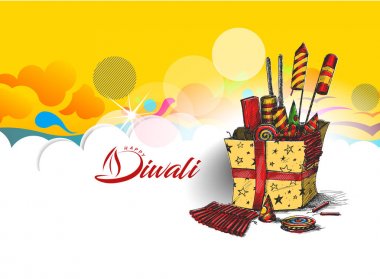 Diwali Diwali hediye için kraker