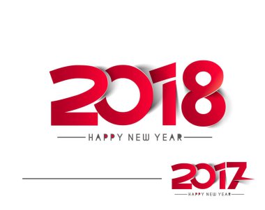 Mutlu yeni yıl 2017 ve 2018 metin Tasarla