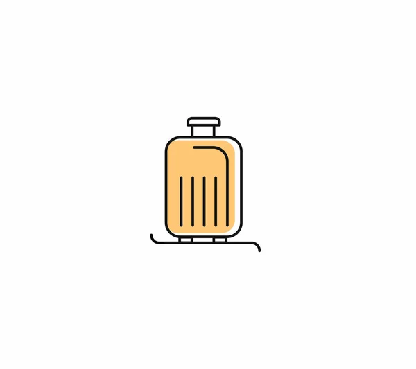 Travel Bag Icon Symbol, Vector design. — 图库矢量图片