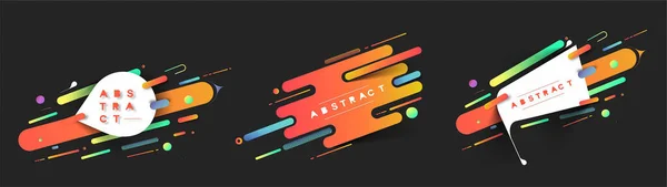 Diseño de patrón colorido abstracto y fondo. Uso para moderno — Archivo Imágenes Vectoriales