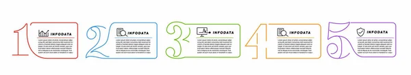 Design Prvků Obchodní Infographics Sada Infografiky — Stockový vektor