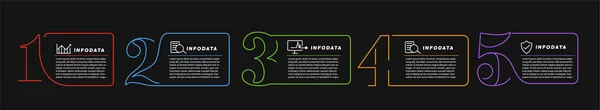 Design Prvků Obchodní Infographics Sada Infografiky — Stockový vektor