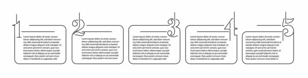 Designelement För Affärsinfografik Uppsättning Infografik — Stock vektor