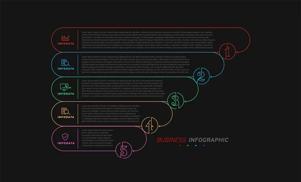 Design Prvků Obchodní Infographics Sada Infografiky — Stockový vektor