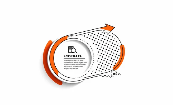 Designelement För Affärsinfografik Modern Infochart Marknadsföringsdiagram Och Grafer Stapeldiagram — Stock vektor