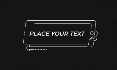 Düz doğrusal tanıtım şeridi, afiş, kaydırma, çıkartma, rozet, fiyat etiketi, poster.